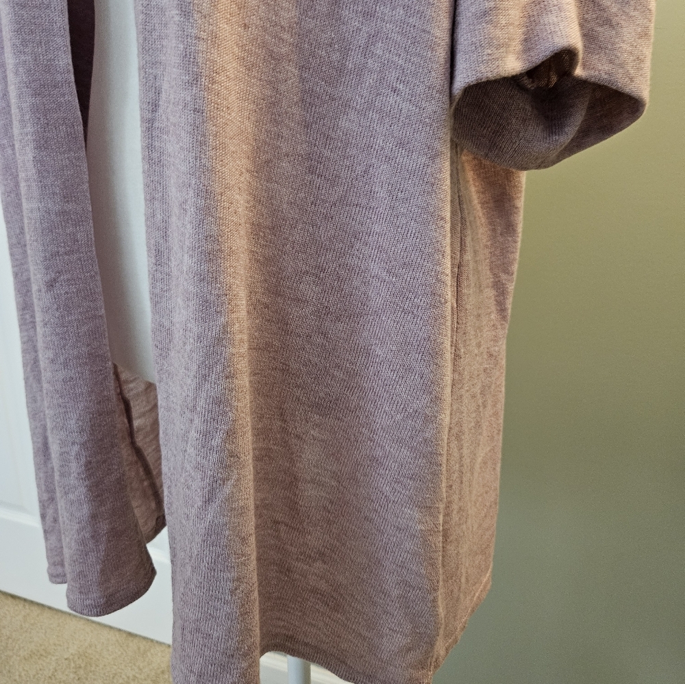 Torrid Women's Size 3 Lavender Open-Front Cardigan Sweater Short Sleeved - Picture 6 of 12